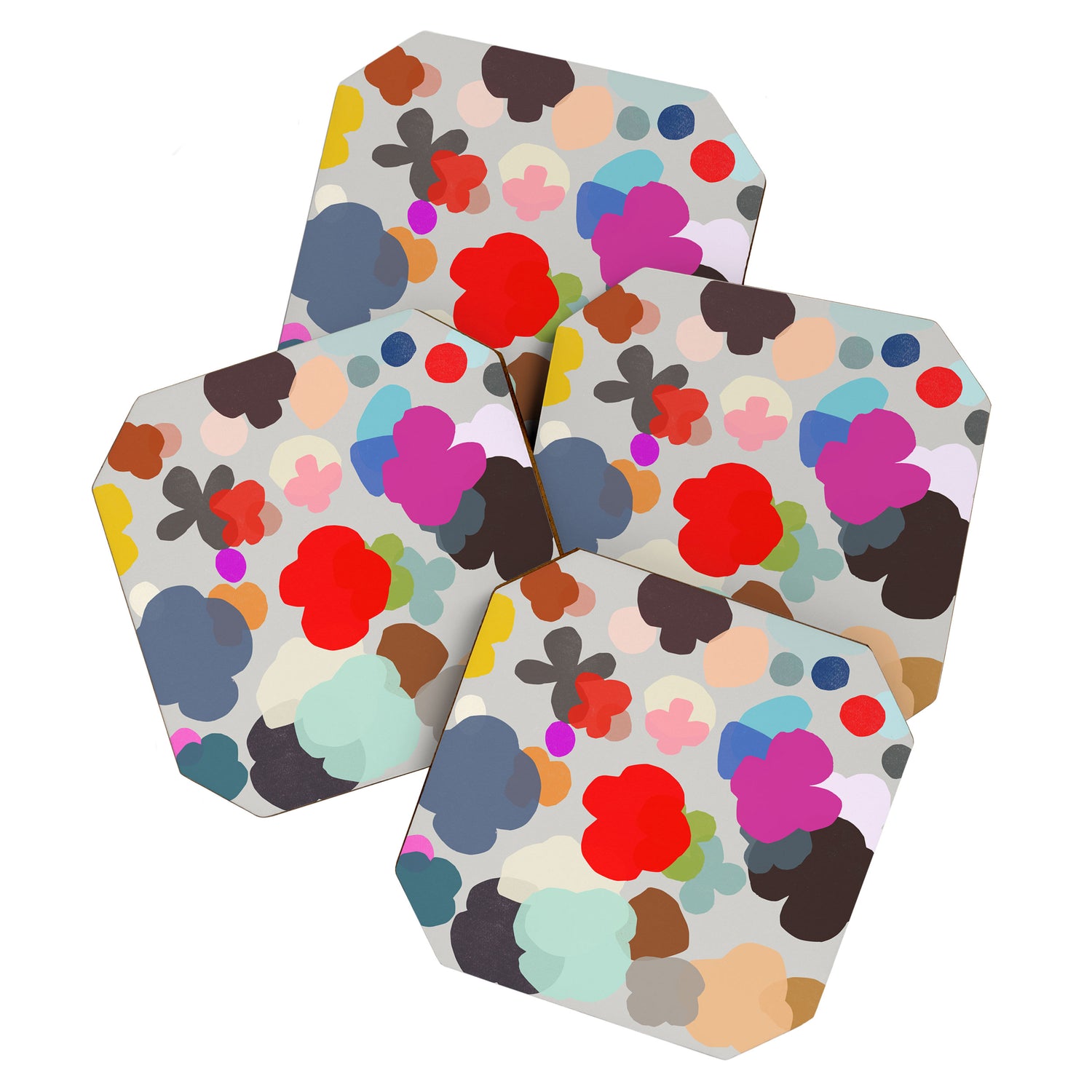 poppy 8 Coaster Gallery Image 1