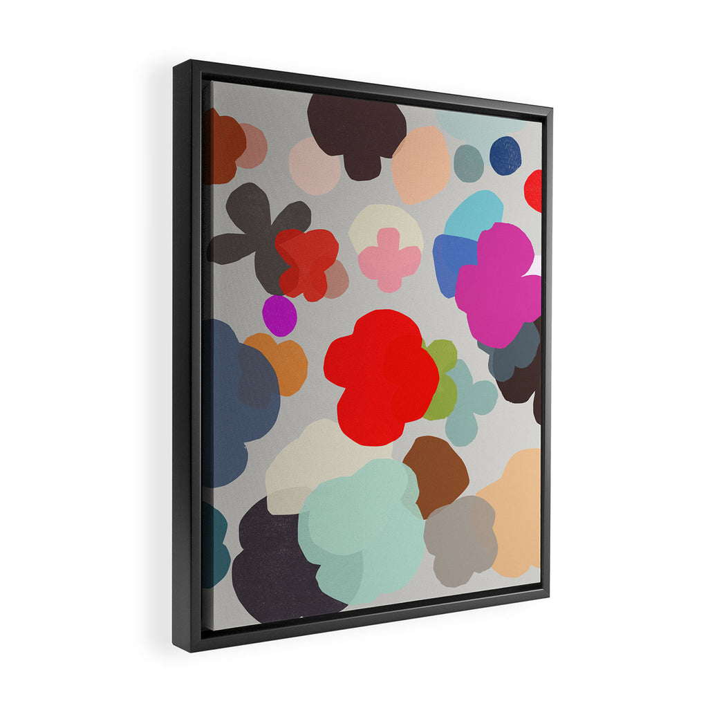 poppy 8 Framed Canvas Print Gallery Image 2