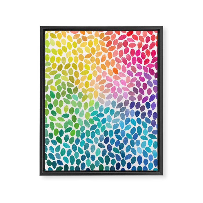 rain 11 Framed Canvas Print Gallery Image 1