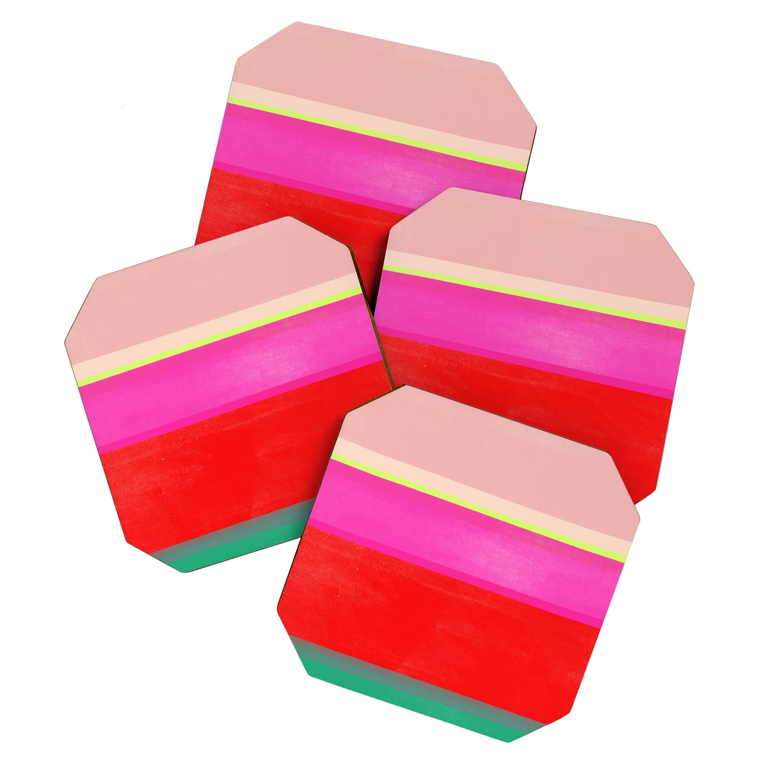 stripe study 12 Coaster Gallery Image 1