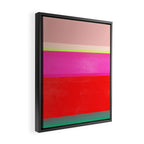 stripe study 12 Framed Canvas Print Gallery Image 2