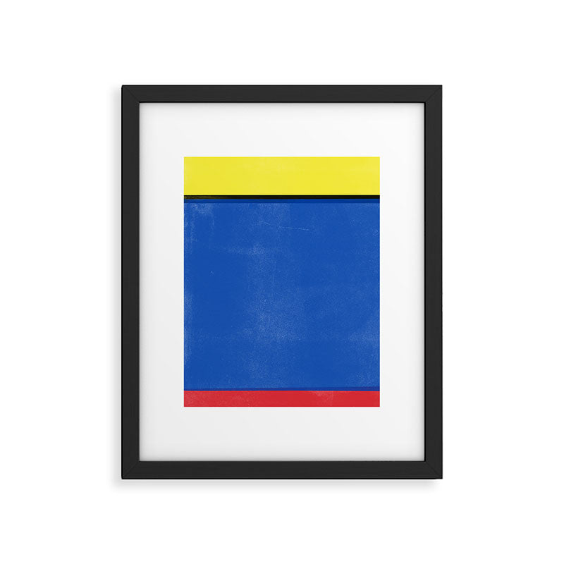 stripe study 13 Framed Art Print Gallery Image 5