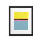 stripe study 14 Framed Art Print Gallery Image 5