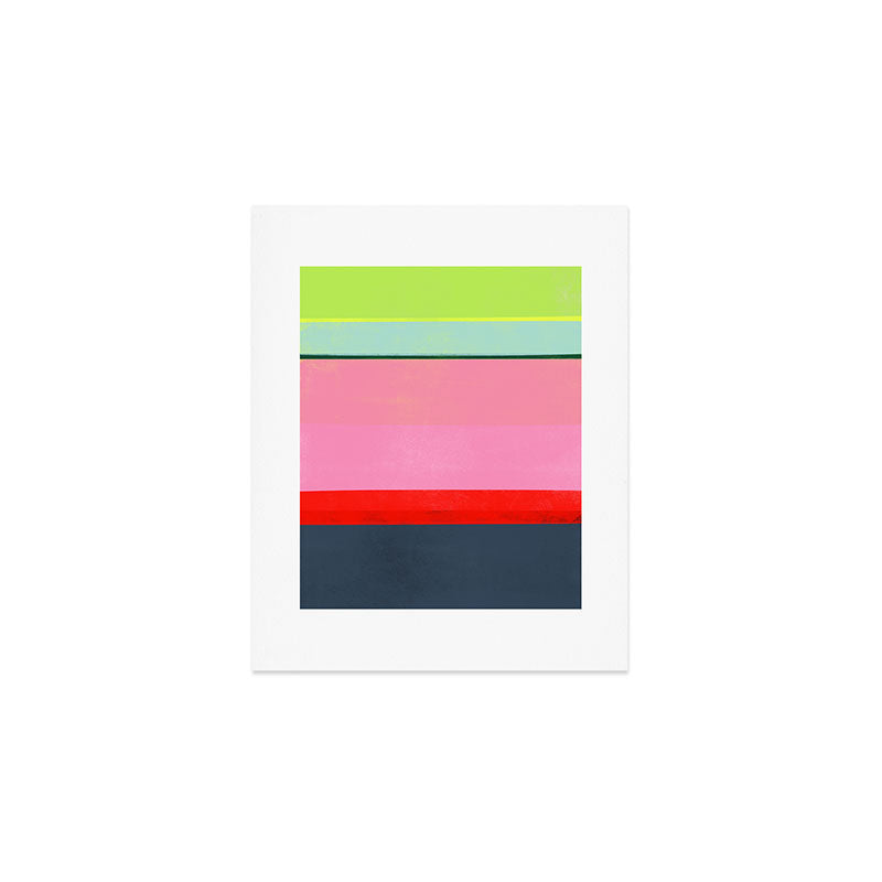 stripe study 35 Art Print Gallery Image 1