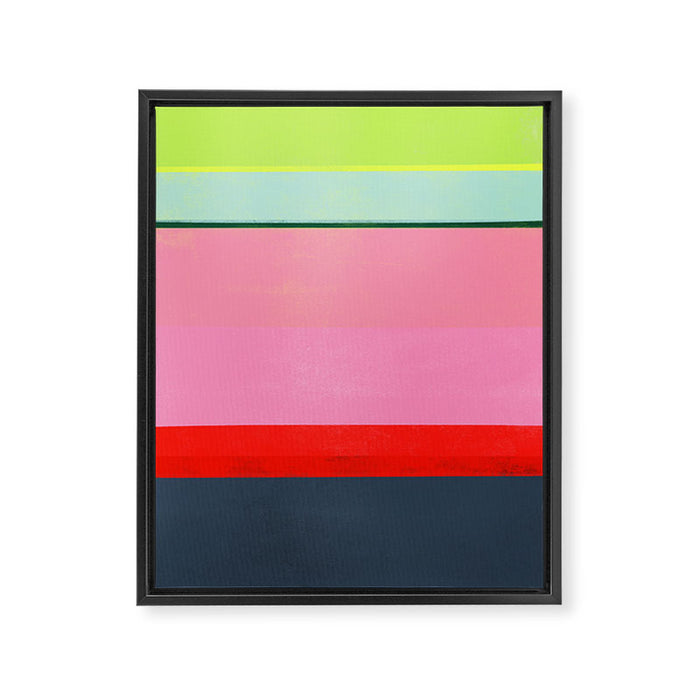 stripe study 35 Framed Canvas Print Gallery Image 1