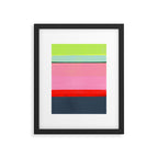 stripe study 35 Framed Art Print Gallery Image 6
