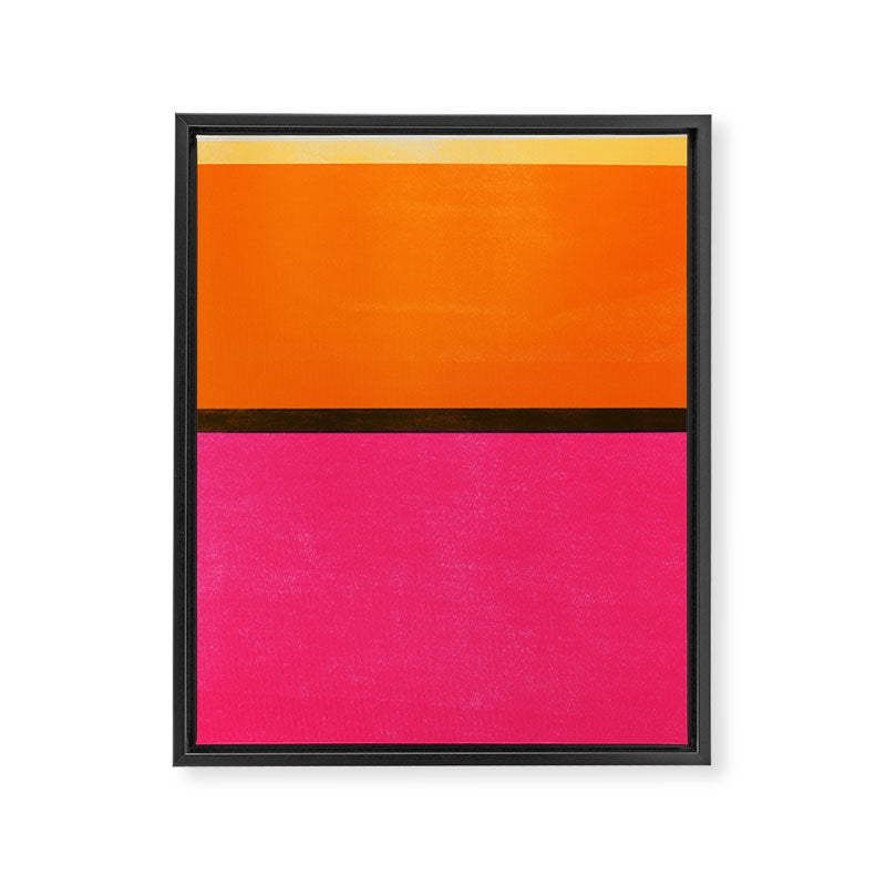 stripe study 36 Framed Canvas Print Gallery Image 8