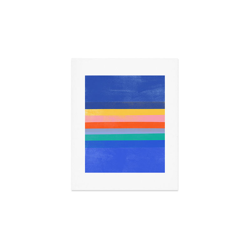 stripe study 37 Art Print Gallery Image 1
