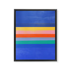 stripe study 37 Framed Canvas Print Gallery Image 8