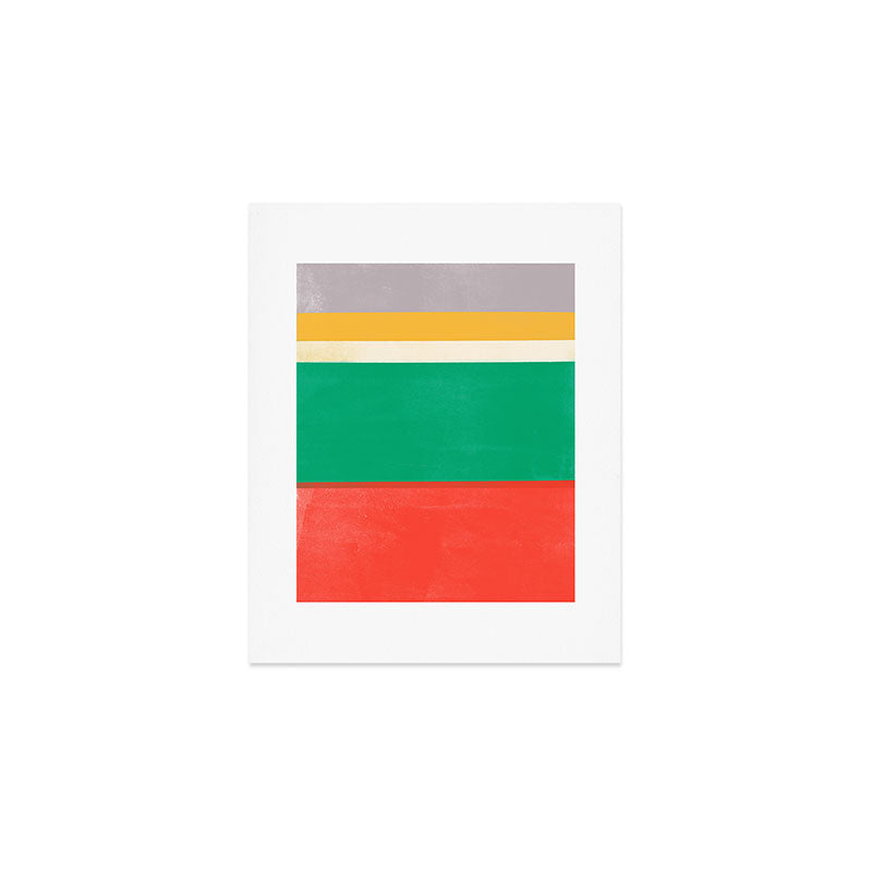 stripe study 38 Art Print Gallery Image 1