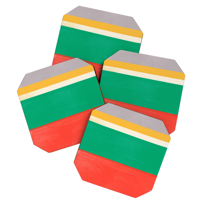 stripe study 38 Coaster Gallery Image 1