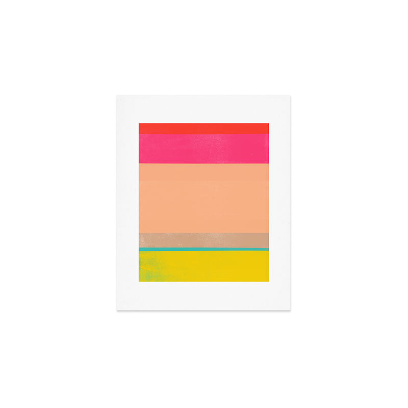 stripe study 39 Art Print Gallery Image 1
