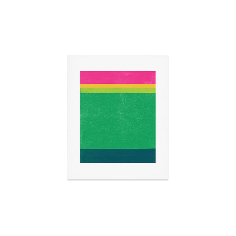 stripe study 41 Art Print Gallery Image 1