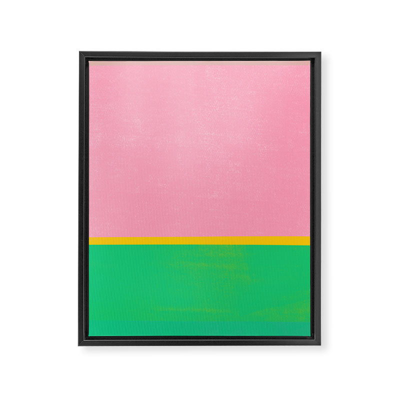 stripe study 42 Framed Canvas Print Gallery Image 8