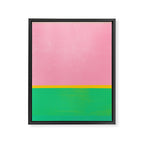 stripe study 42 Framed Canvas Print Gallery Image 8
