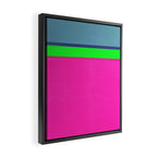 stripe study 43 Framed Canvas Print Gallery Image 2