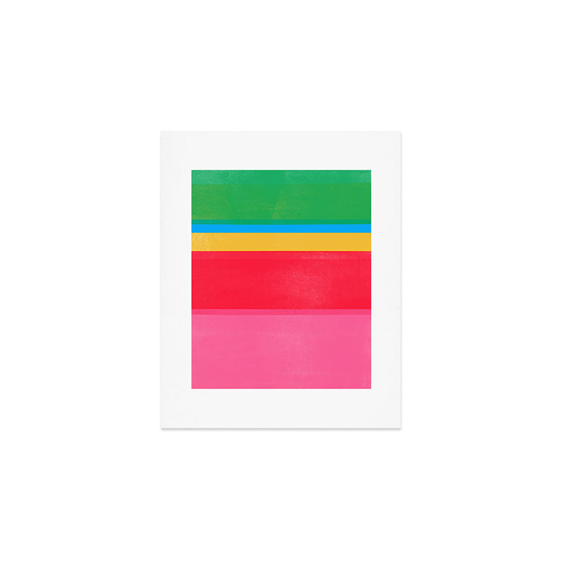 stripe study 47 Art Print Gallery Image 1