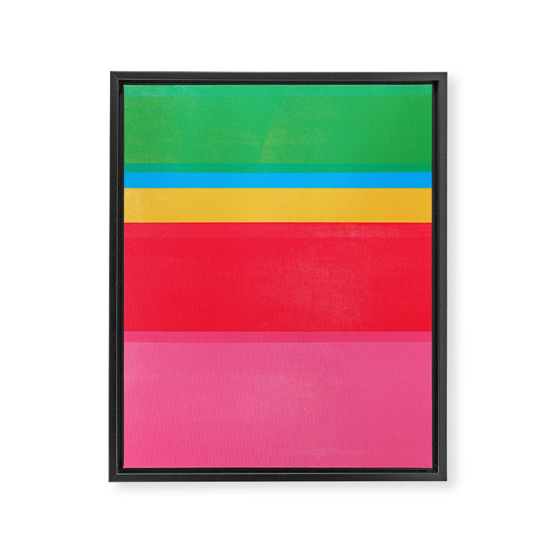 stripe study 47 Framed Canvas Print Gallery Image 8