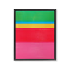 stripe study 47 Framed Canvas Print Gallery Image 8