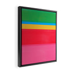 stripe study 47 Framed Canvas Print Gallery Image 2