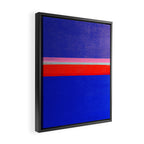 stripe study 48 Framed Canvas Print Gallery Image 2