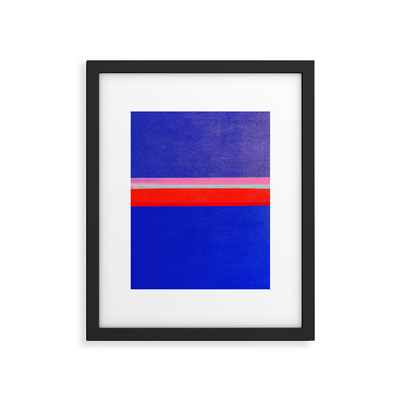 stripe study 48 Framed Art Print Gallery Image 6