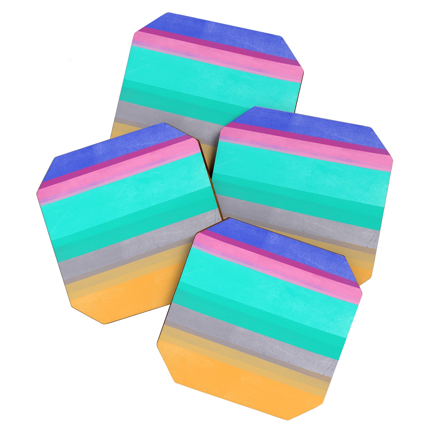 stripe study 5 Coaster Gallery Image 1