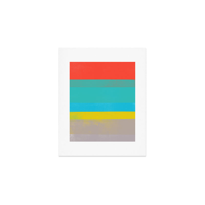 stripe study 6 Art Print Gallery Image 1