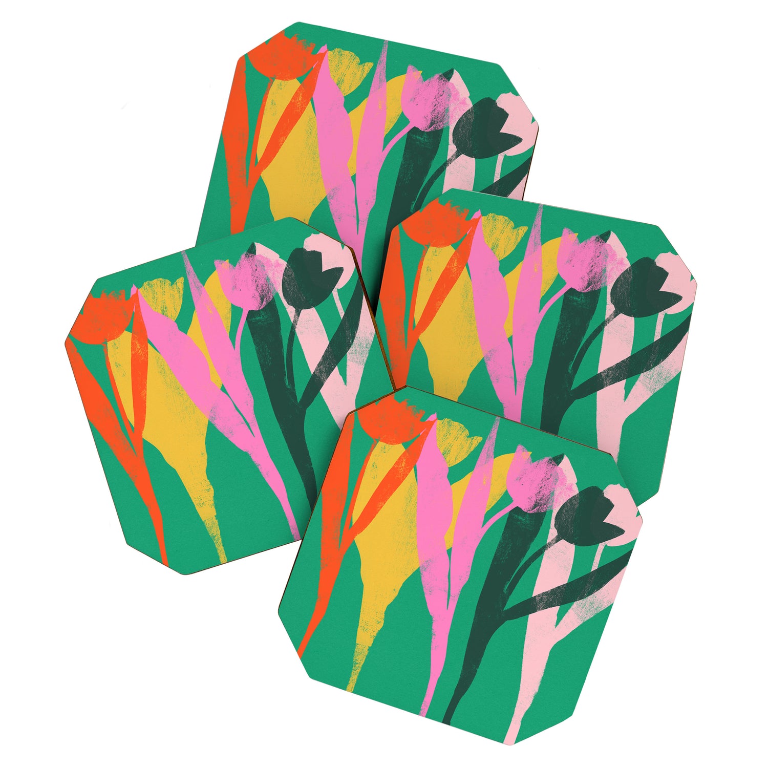 tulips 12 Coaster Gallery Image 1