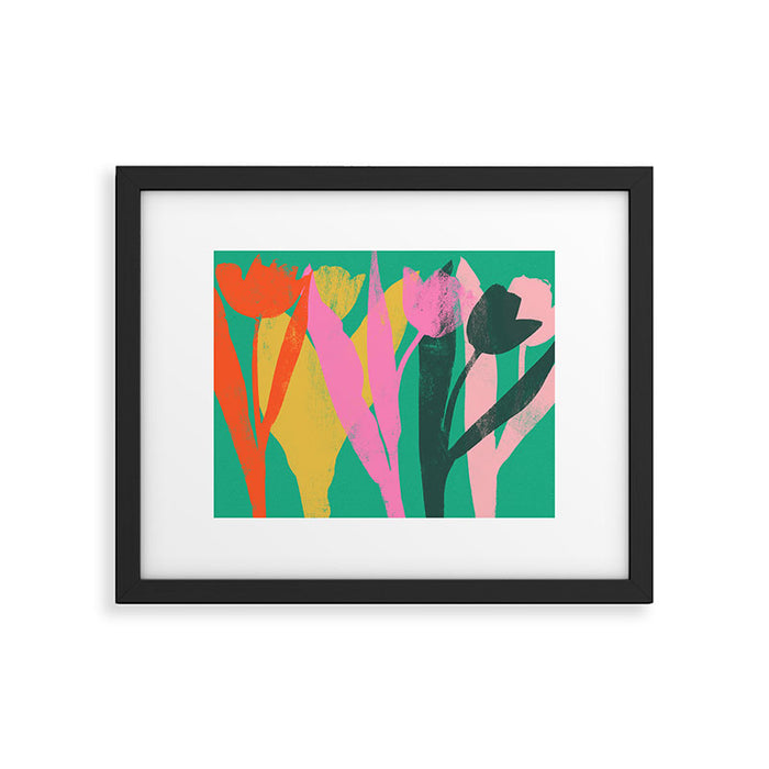 tulips 12 Framed Art Print Gallery Image 1