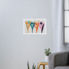 tulips 2 h Art Print Gallery Image 3