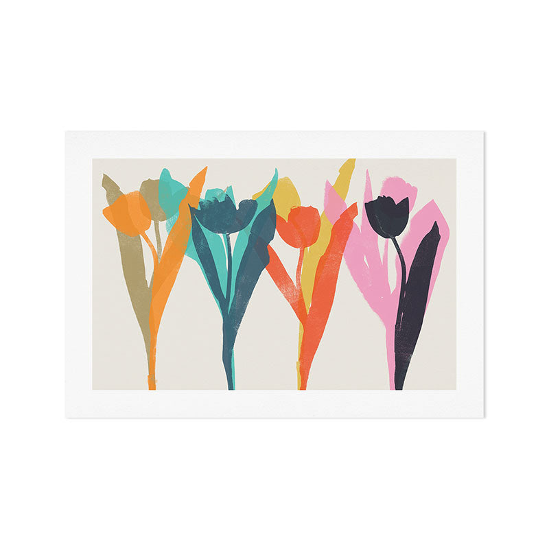 tulips 2 h Art Print Gallery Image 1