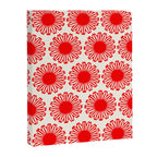 vintage flowers red Canvas Print Gallery Image 6