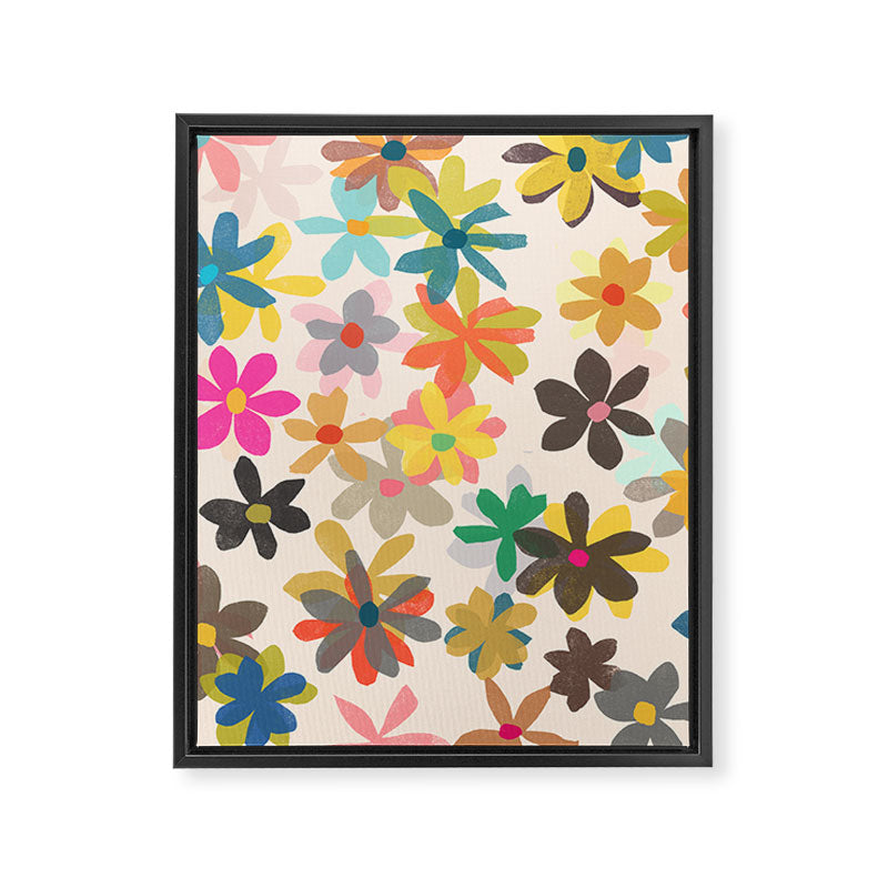 wildflowers 14 Framed Canvas Print Gallery Image 8
