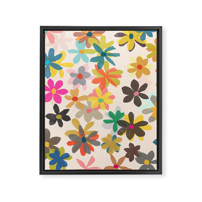 wildflowers 14 Framed Canvas Print Gallery Image 1