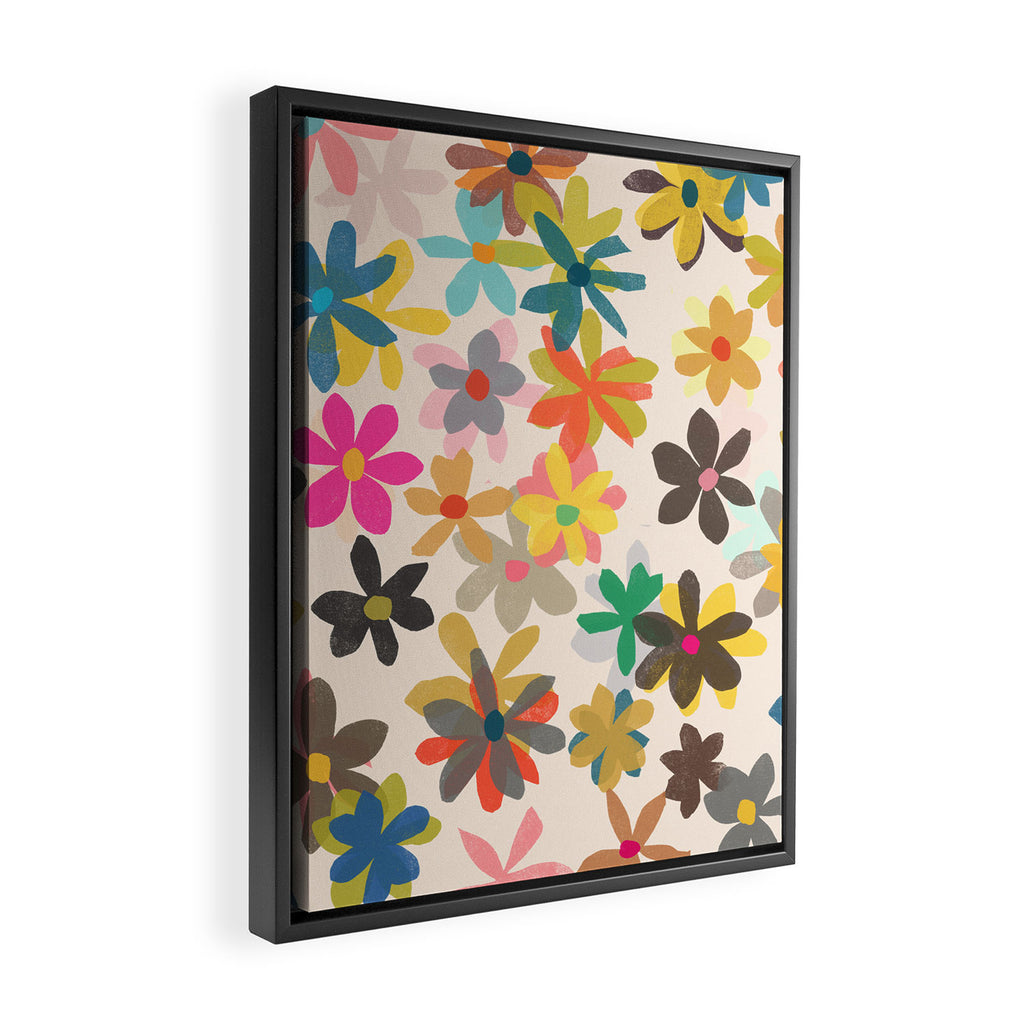 wildflowers 14 Framed Canvas Print Gallery Image 2