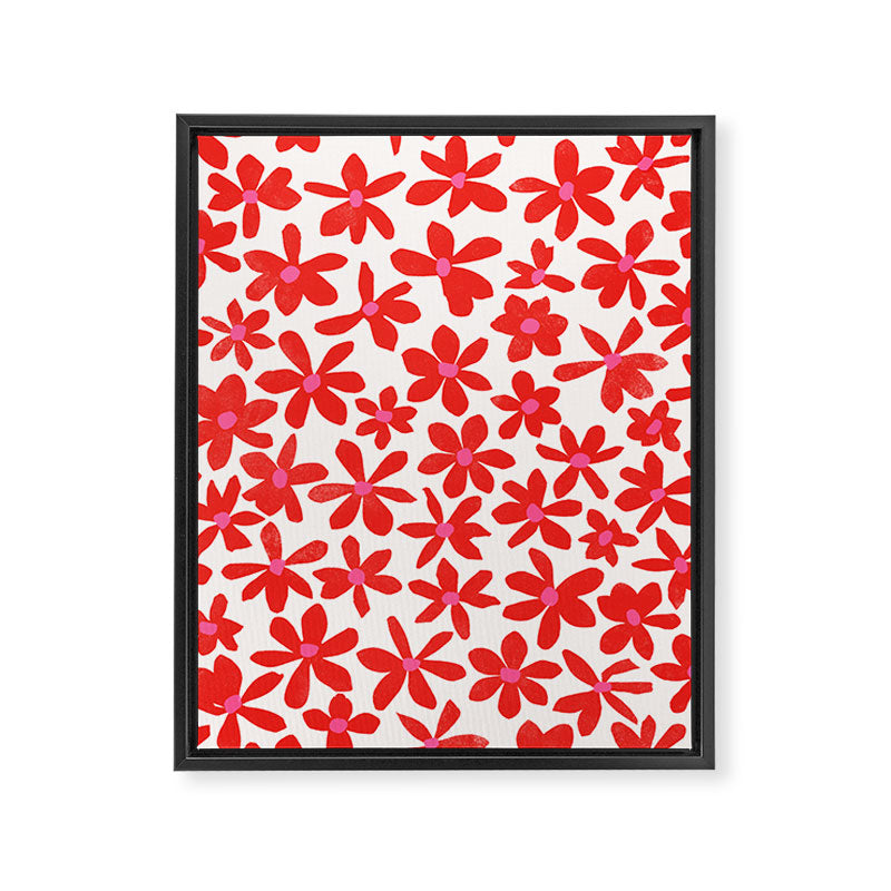 wildflowers 2 Framed Canvas Print Gallery Image 8