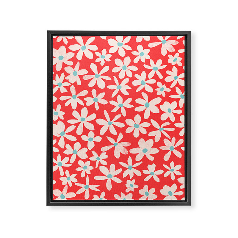wildflowers 5 Framed Canvas Print Gallery Image 8