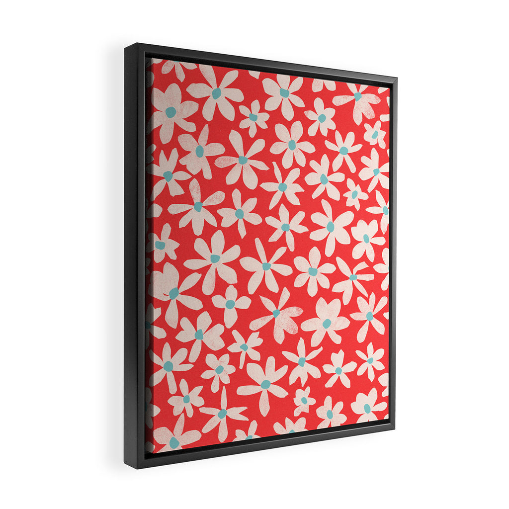 wildflowers 5 Framed Canvas Print Gallery Image 2
