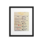 Library Card 23322 Framed Art Print Gallery Image 4