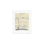 Library Card 780 The Wonderful World of Music Art Print Gallery Image 1