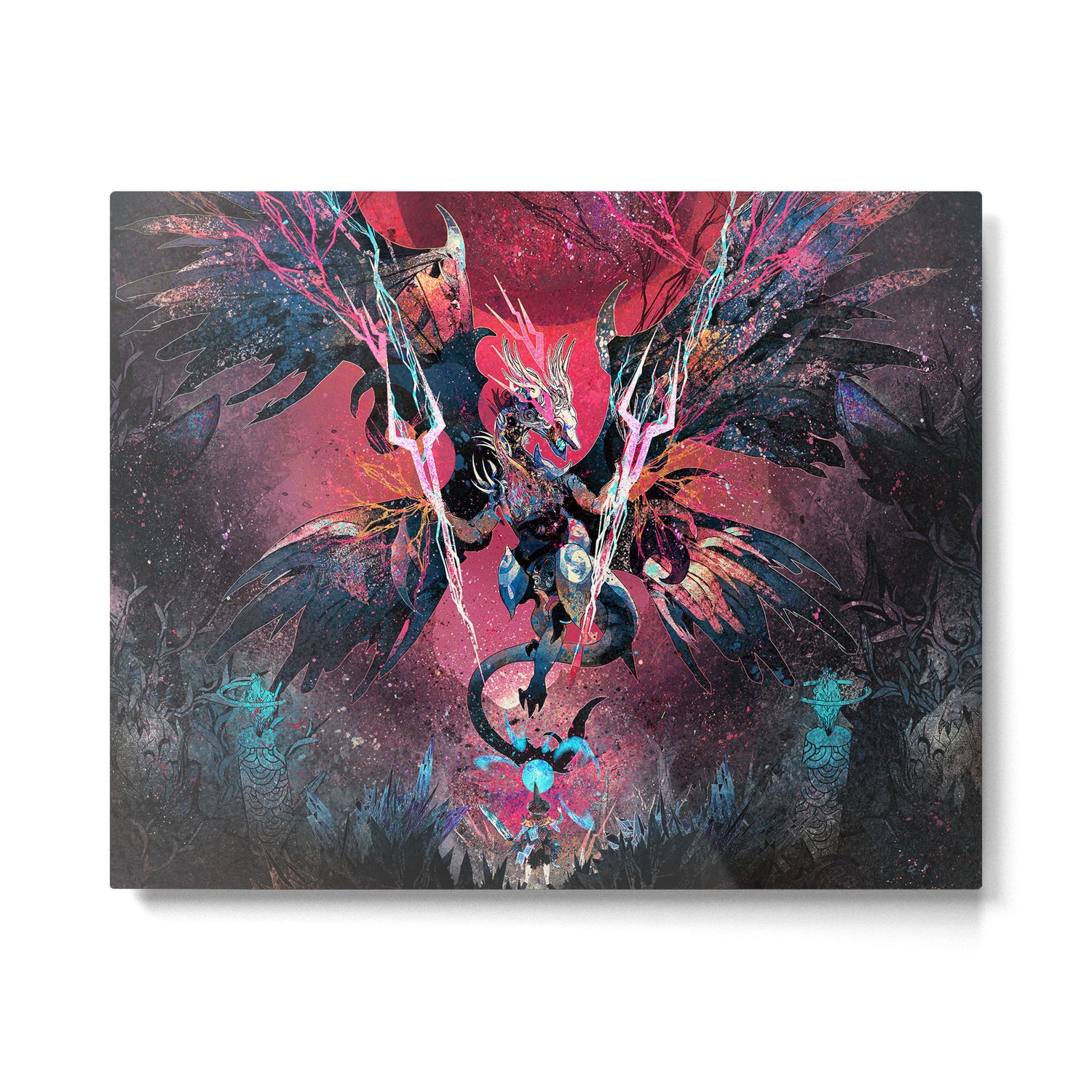 Dracolich Metal Print Gallery Image 4