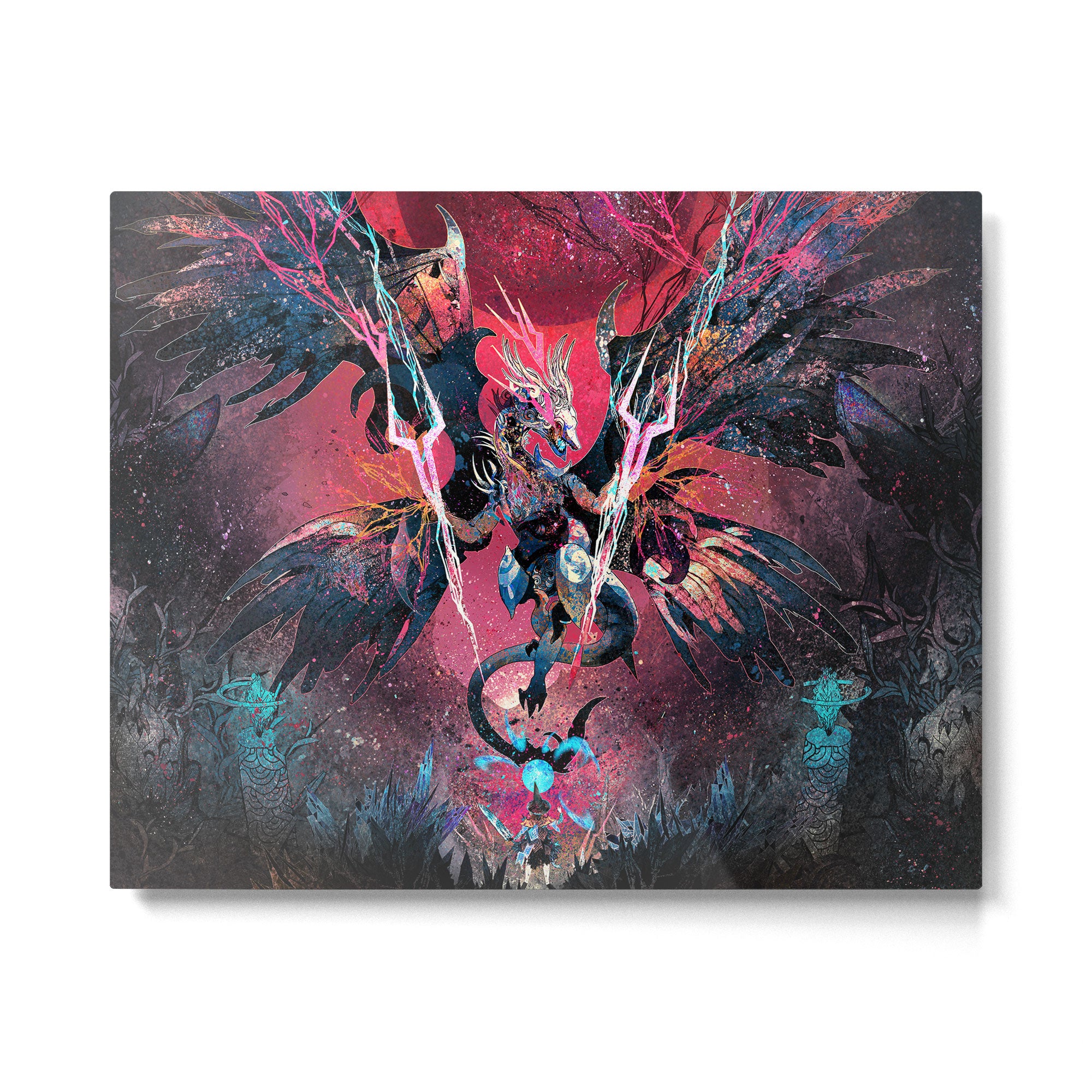 Dracolich Metal Print Gallery Image 4