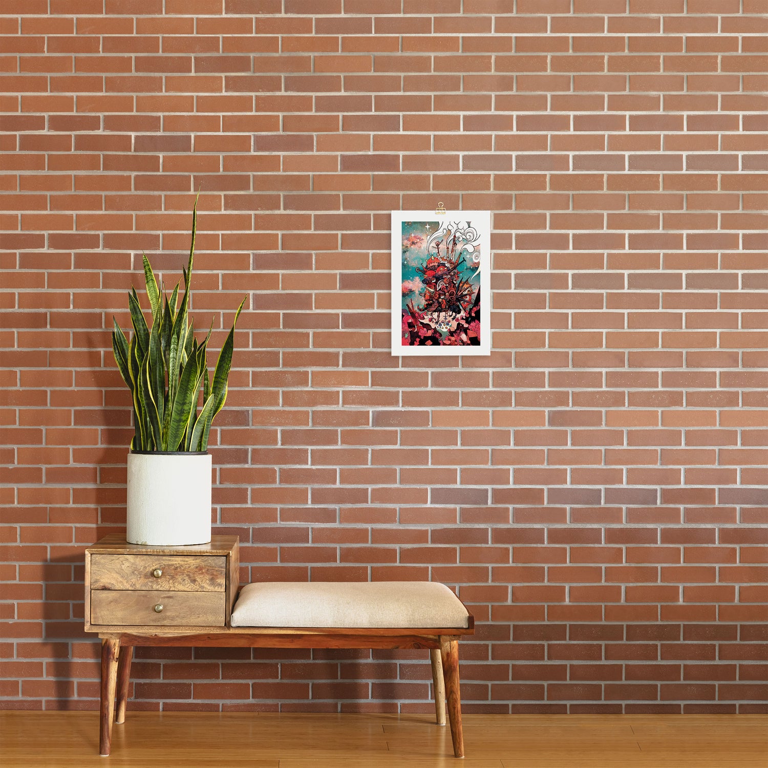 Howling Castle Art Print Gallery Image 2