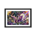 King Of Monsters and Angels Framed Art Print Gallery Image 2