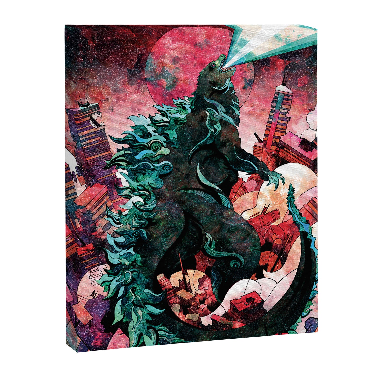 King of Monsters Canvas Print Gallery Image 6