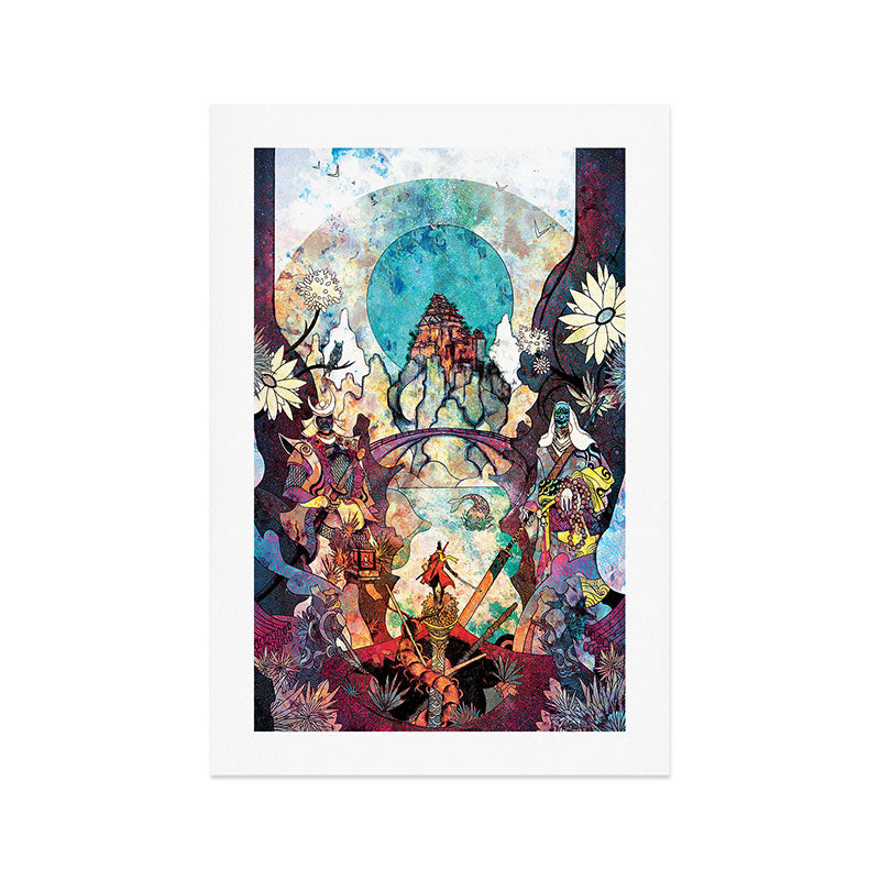 Lone Wolf Art Print Gallery Image 1