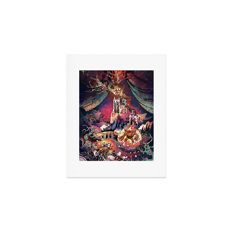 Shadow Tree Art Print Gallery Image 1