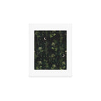 Full Moon Forest - Dreaming Crescent Moon Botanical  Art Print Gallery Image 1