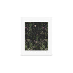 Full Moon Forest - Nighttime Botanical Garden Art Print Gallery Image 1